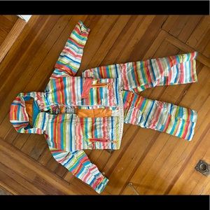 Girls Obermeyer Ski Outfit sz 5